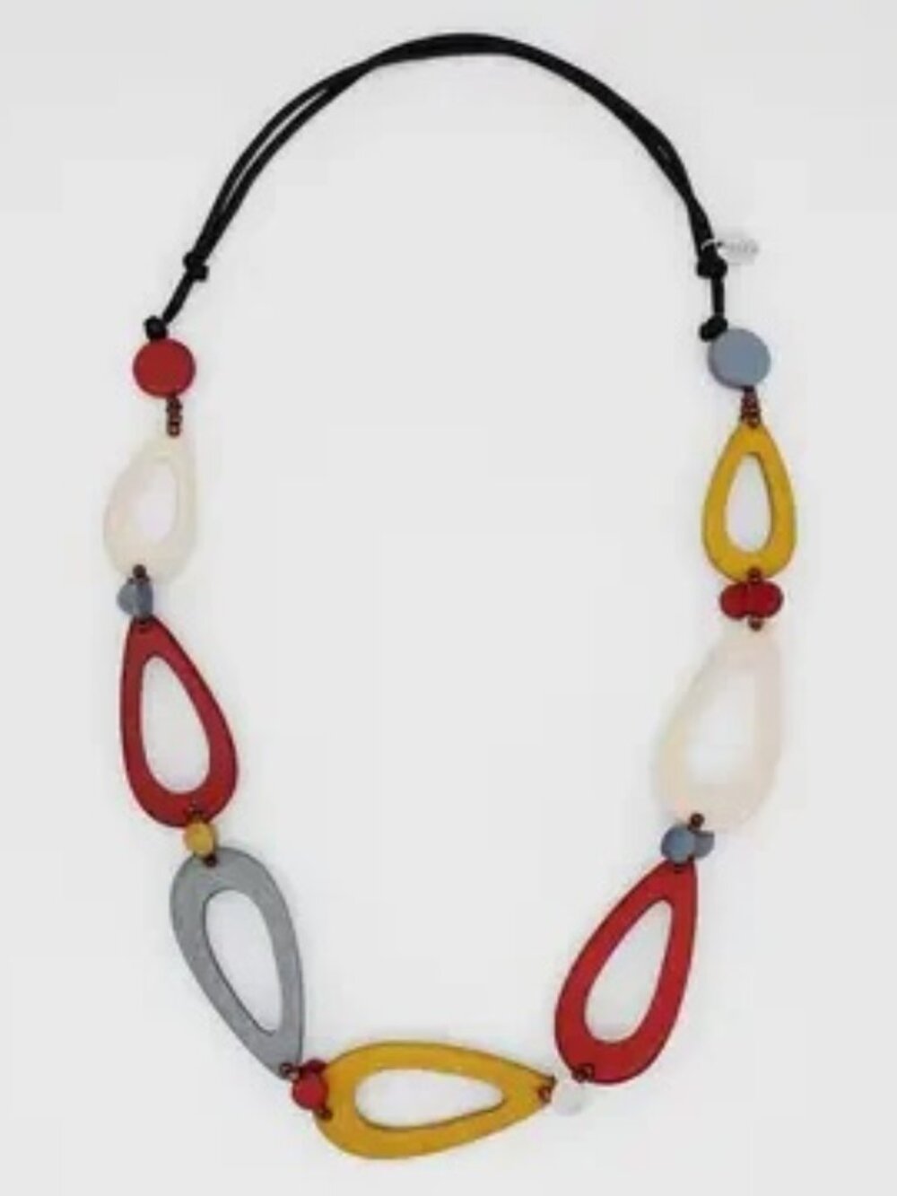 Sylca Colorful Teardrop Necklace